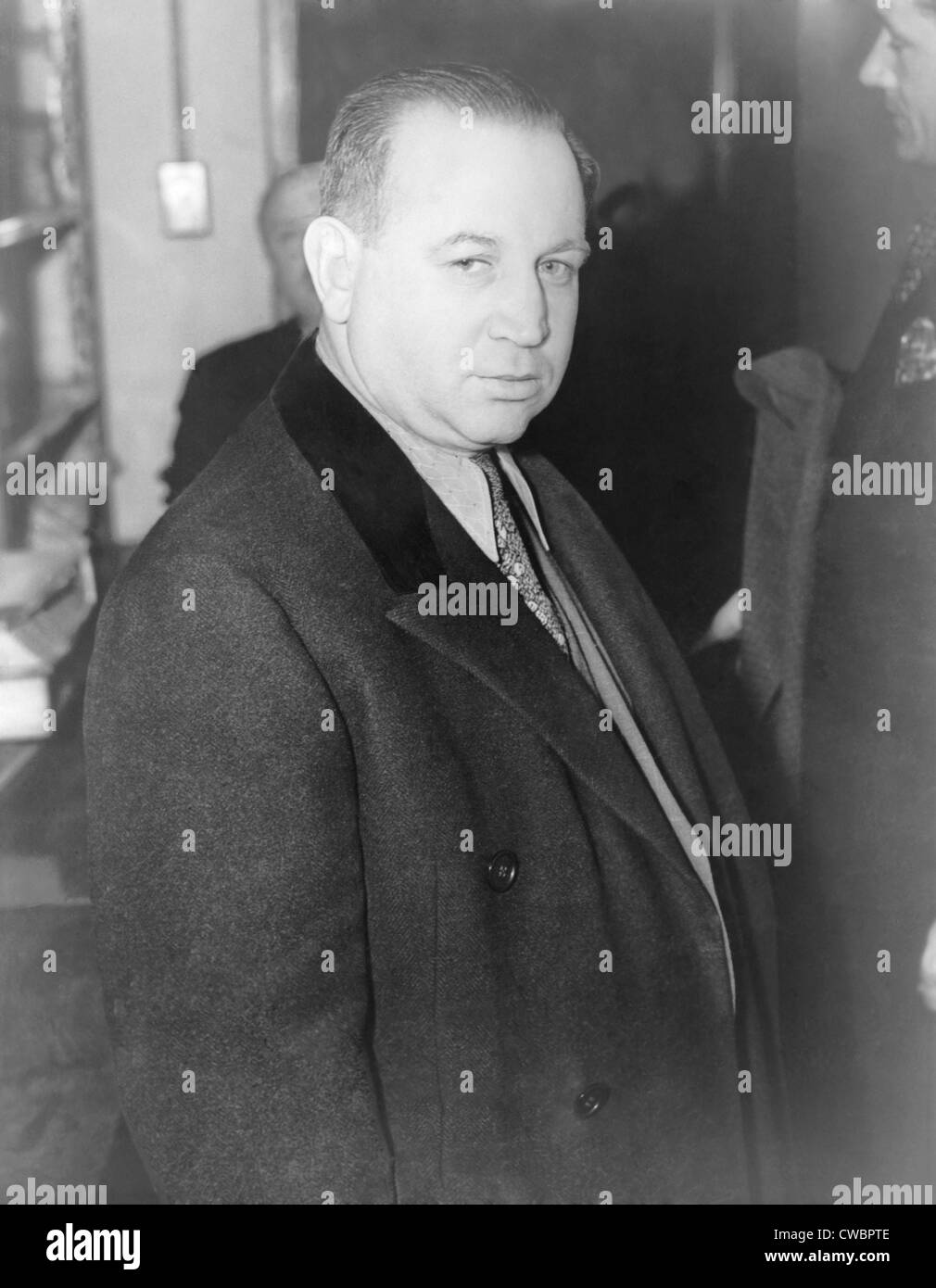 Jacob 'Gurrah' Shapiro (1899-1947), in 1936, the year he was convicted of the Sherman Anti-Trust Act violations and sentenced Stock Photo