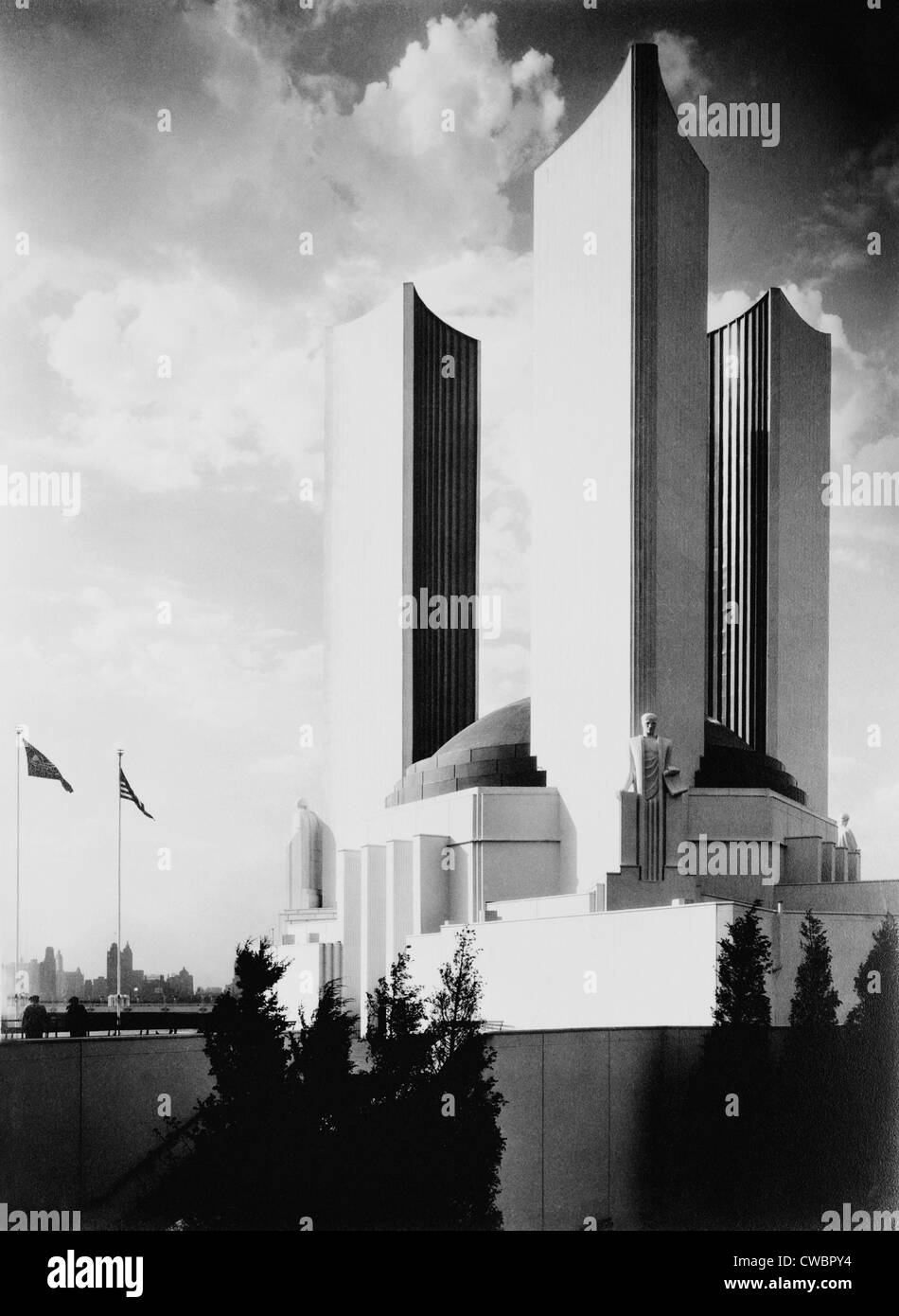 Futurist united states government buildings proposed for the a century