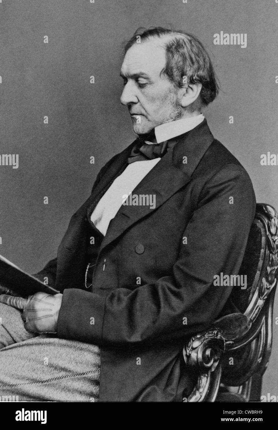 William Gladstone (1809-1898), Prime Minister of Great Britain. 1867 Stock  Photo - Alamy