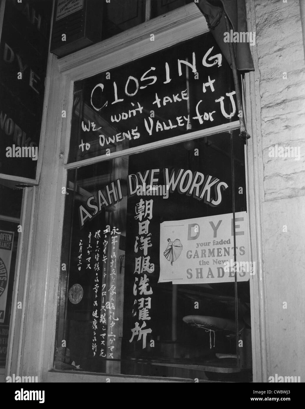 Residents Of 'Little Tokyo' In Los Angeles Reading Notices