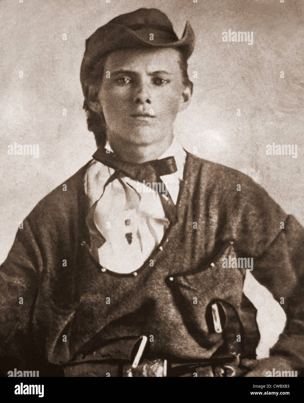 Jesse James 1847 1882 Portrait Ca 1870s Stock Photo Alamy