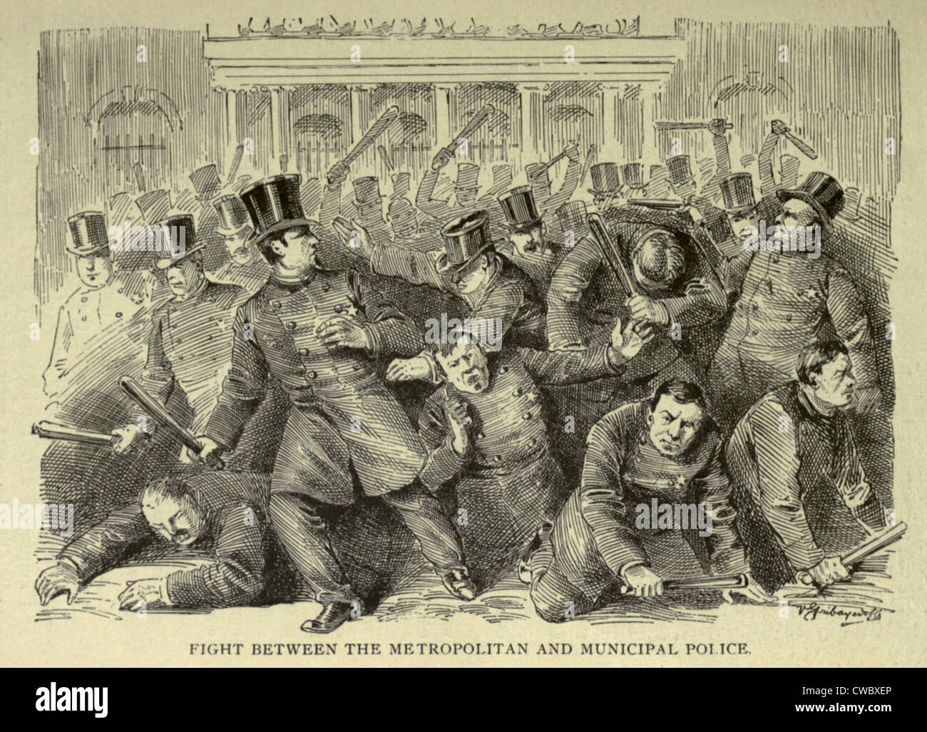 New York City Police Riot of 1857. Riot between the recently dissolved