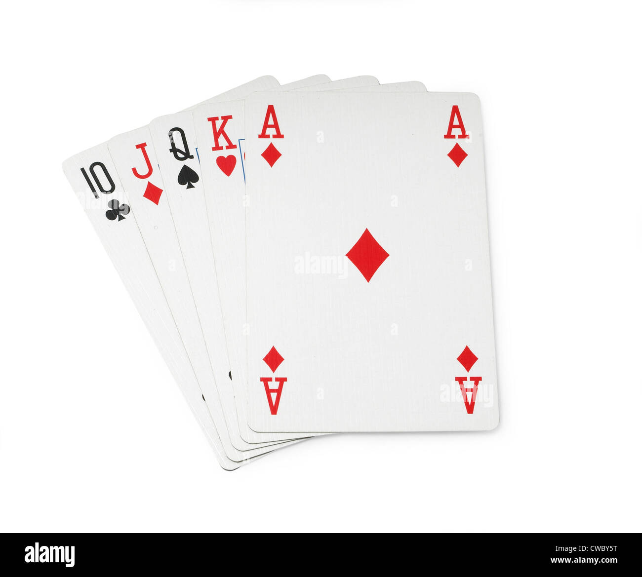 Playing cards Stock Photo