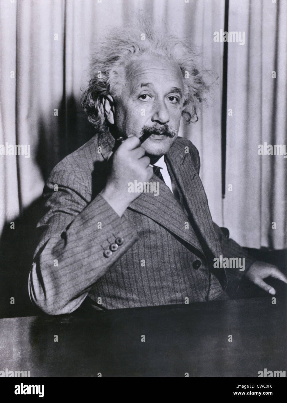 Albert Einstein (1879-1955), ca. 1935. Stock Photo