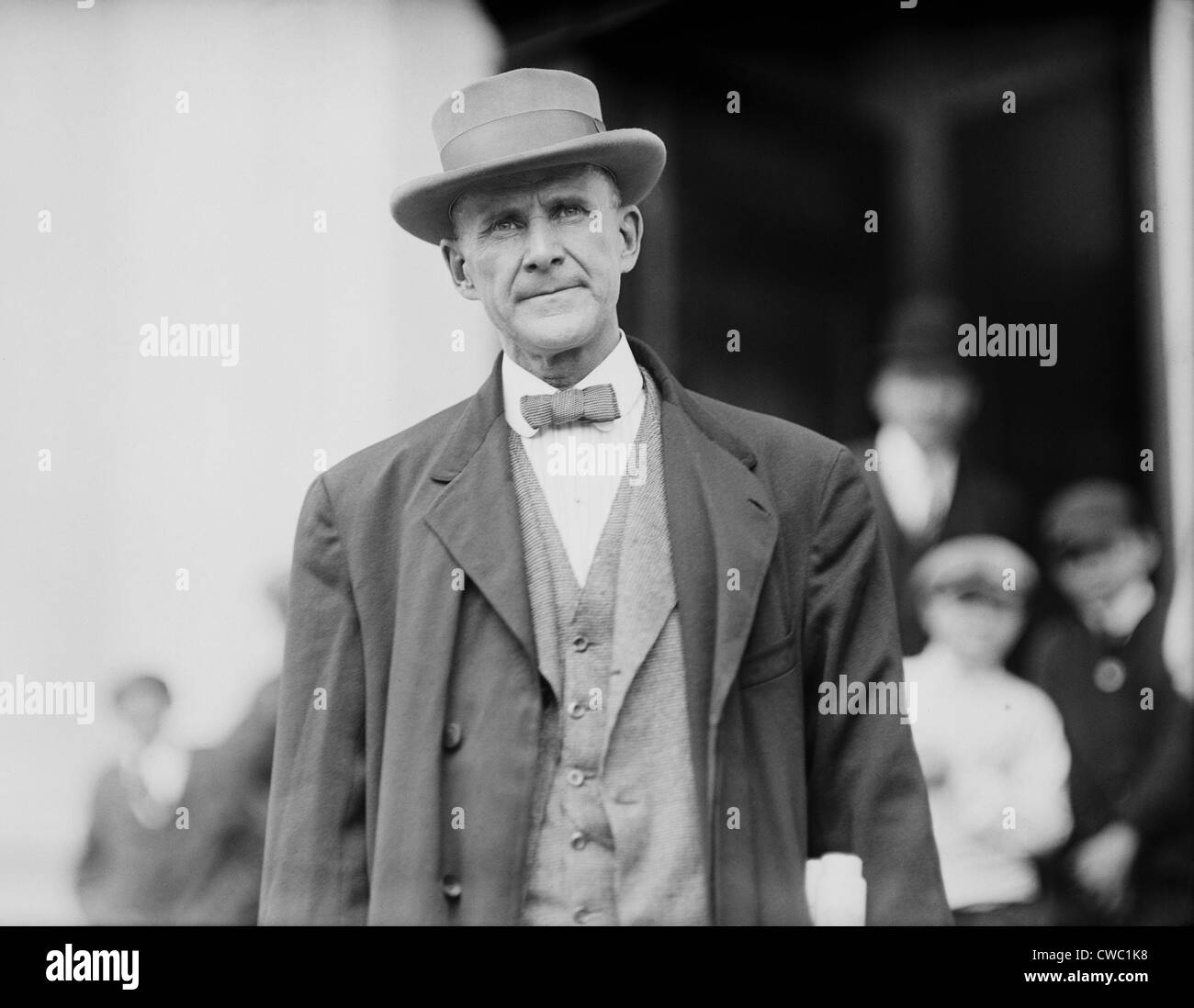 Eugene Debs (1855-1926) in 1912. He was one of the founding members of the Industrial Workers of the World (IWW), and leader in Stock Photo