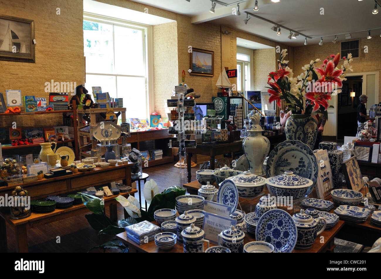 Gift Shop At Marble House Mansion, Newport, Rhode Island, Usa Stock Photo -  Alamy