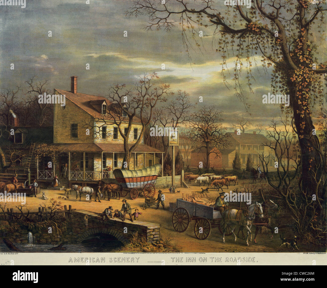 Conestoga wagon hires stock photography and images Alamy