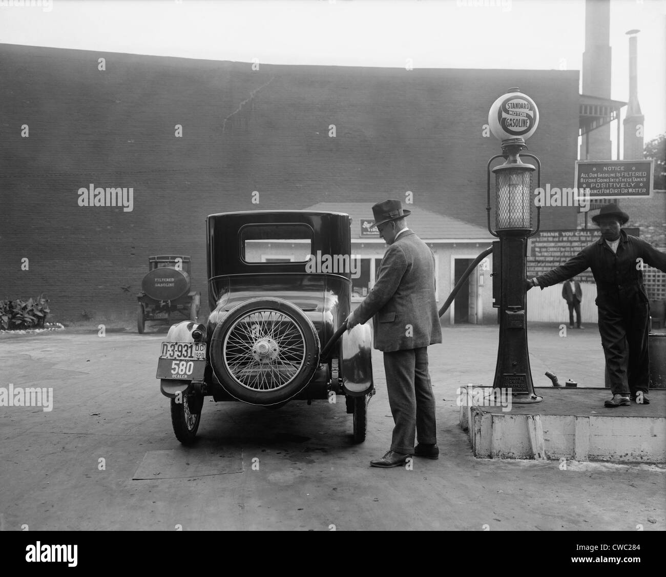 Mobile Gas Station / Pump at Store Fort Hunter Historic Photo Print NY -1941 