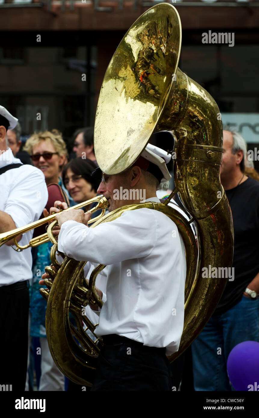 Sousaphone player hires stock photography and images Alamy