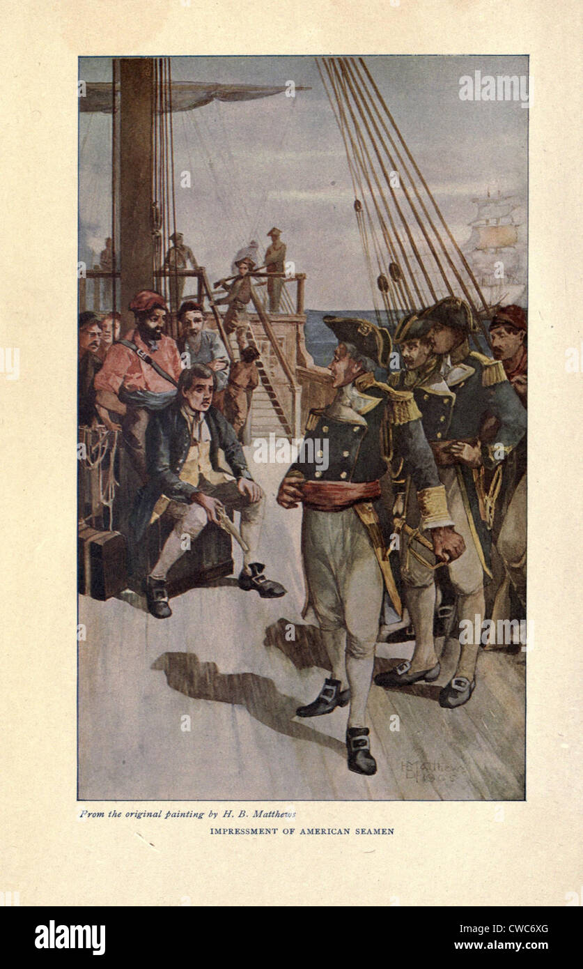 What Is Impressment Of Sailors DBKU What Is Impressment Of Sailors DBKU