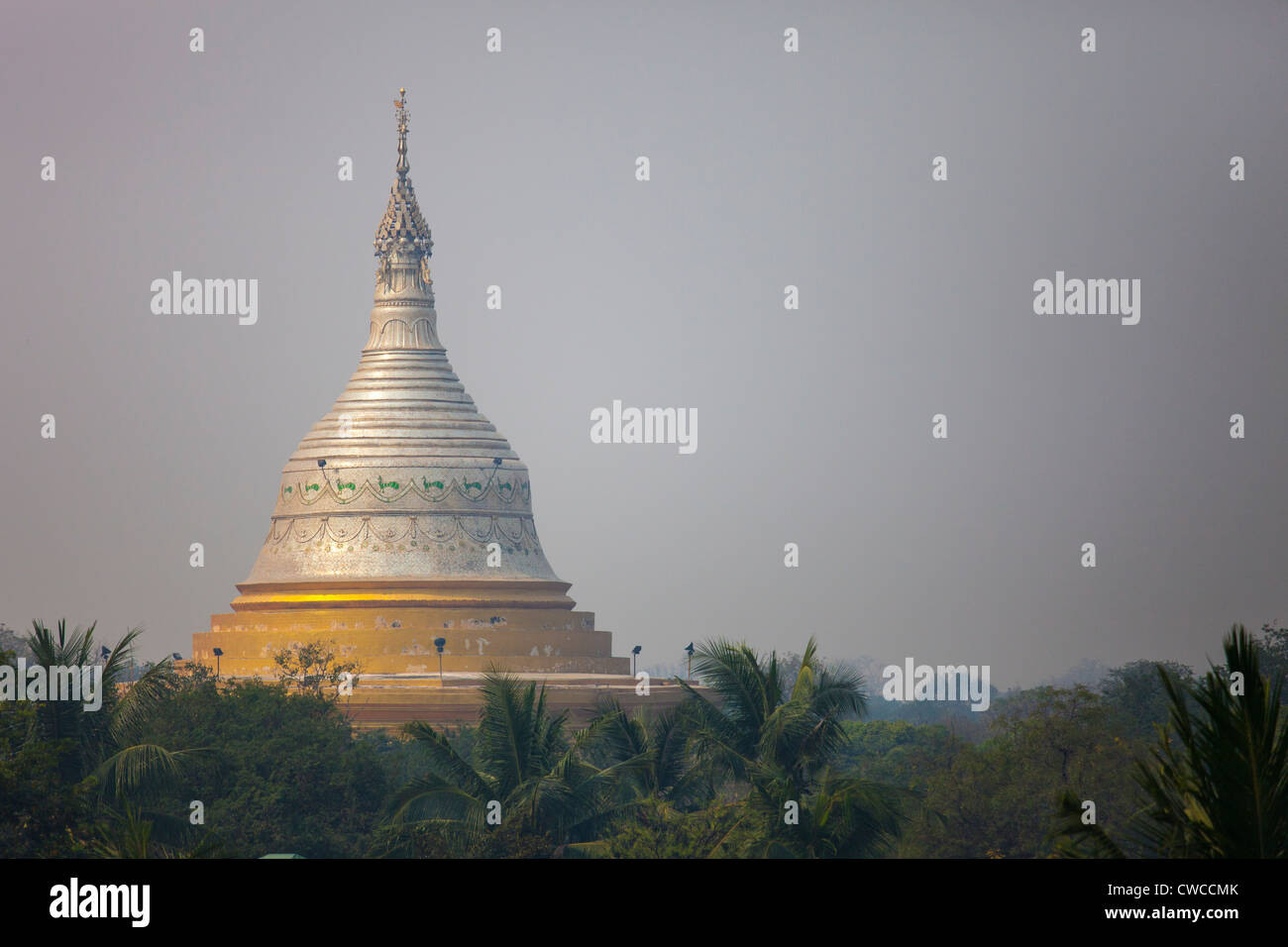 Htuparyon Paya Buddhist Stupa in Sagaing Myanmar Stock Photo