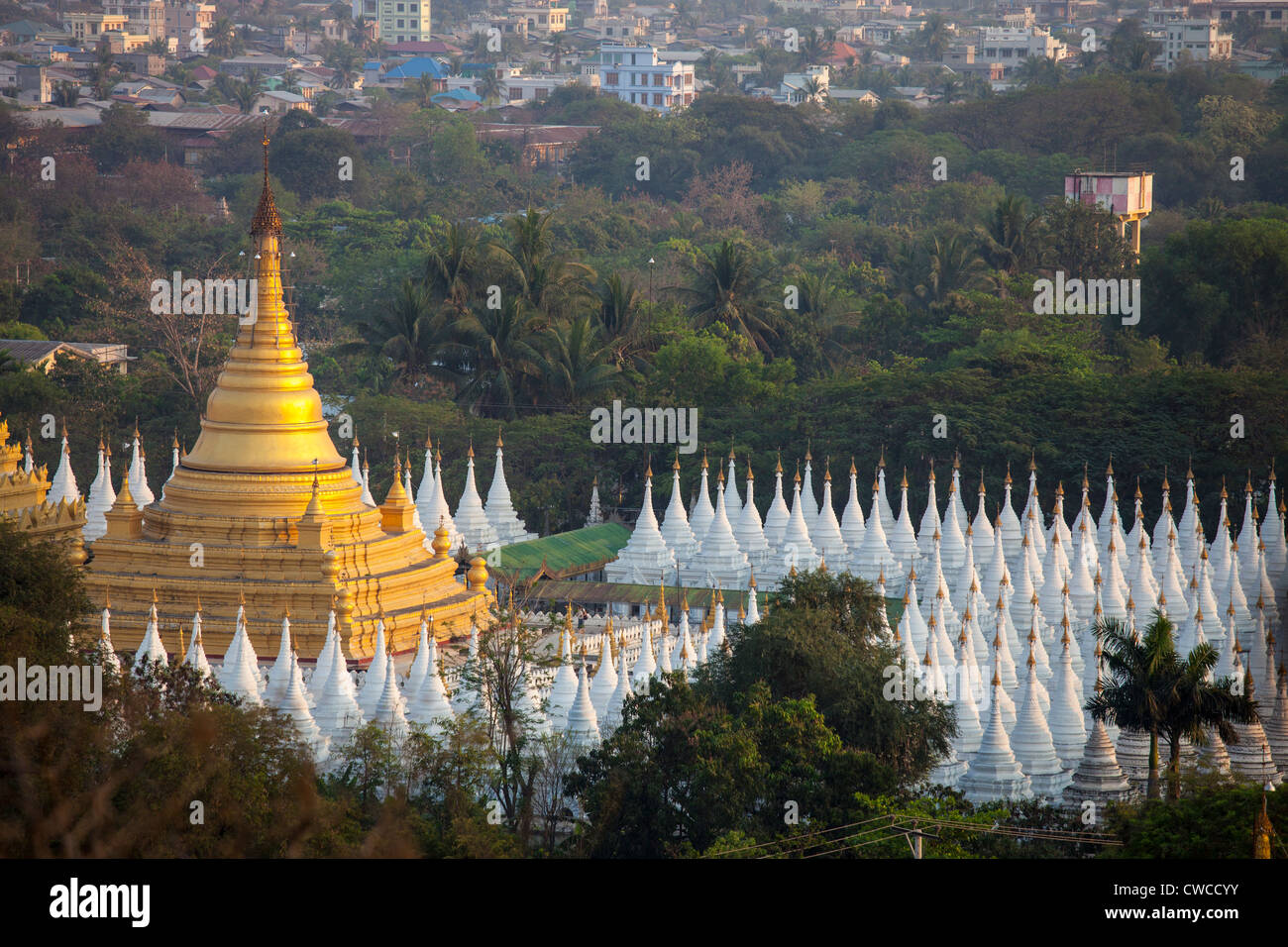 Sandamuni Paya Buddhist Temple in Mandalay Myanmar Stock Photo