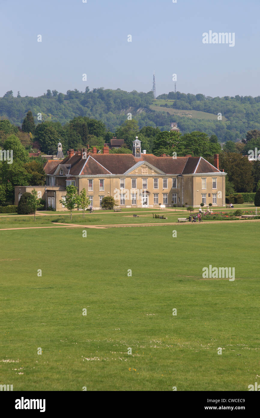 Reigate Priory in Surrey now a school and museum but once a stately home and before that originally a Priory Stock Photo