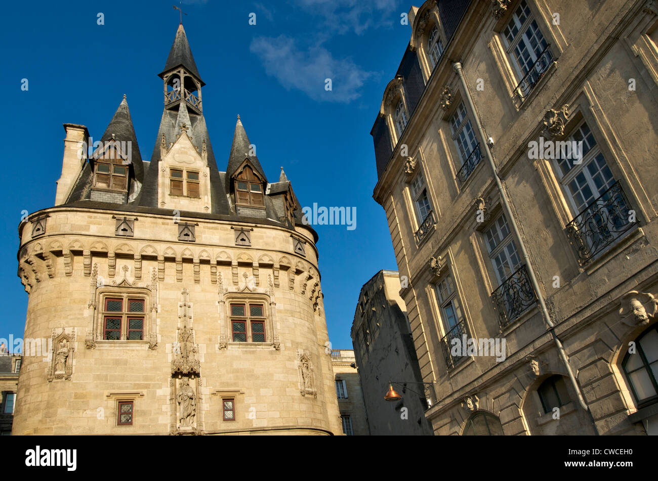 Porte Cailhau, Bordeaux city, Nouvelle Aquitaine, Gironde, France, Europe Stock Photo