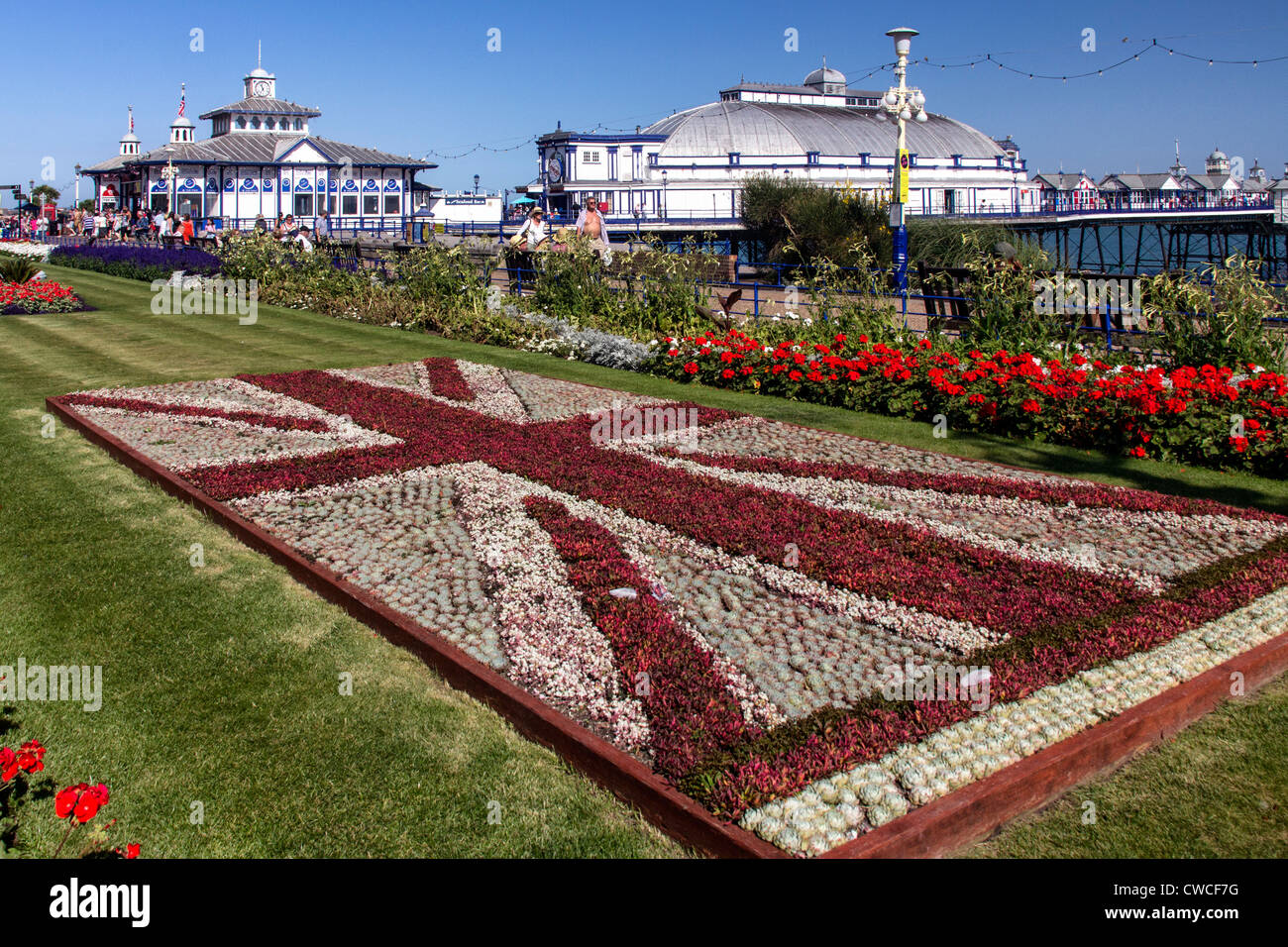 The coastal town celebrates the London 2012 Olympic games with