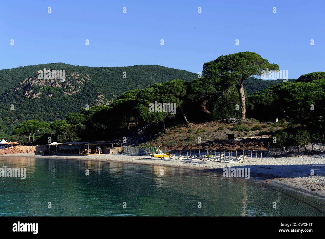 Plage De Palombaggia Near Portovecchio Corsica France