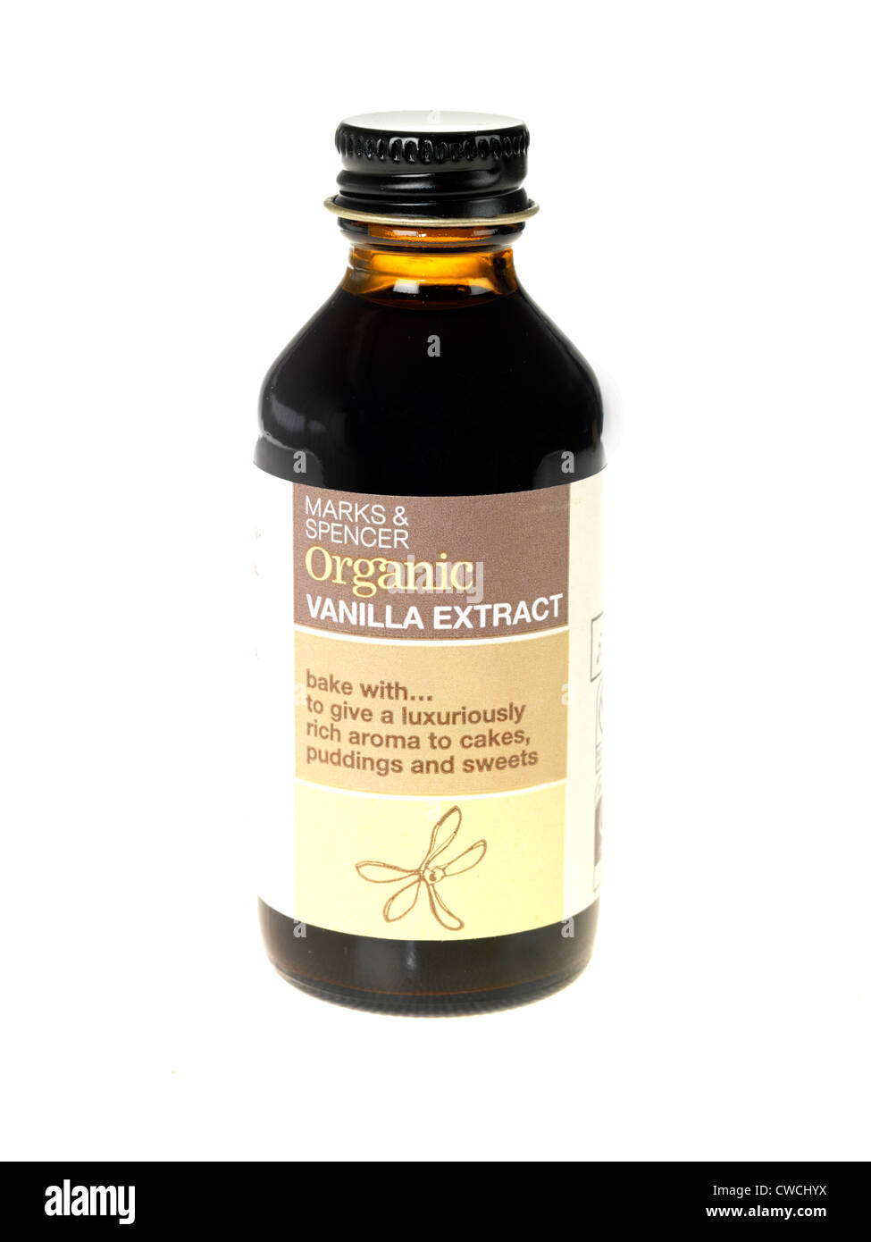 Vanilla Extract Stock Photo