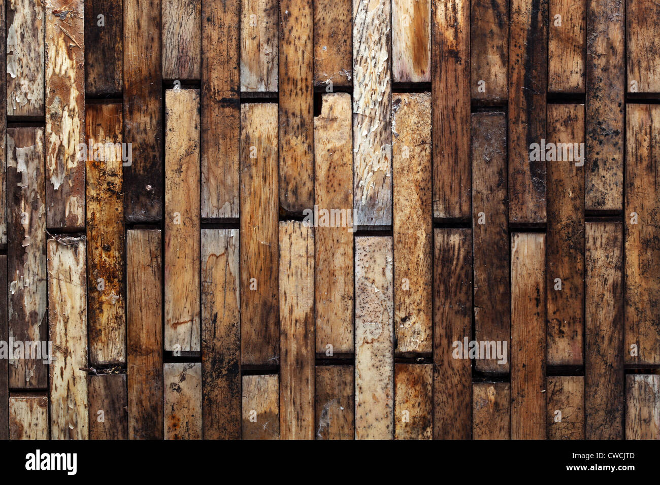 Old dirty wooden wall Stock Photo