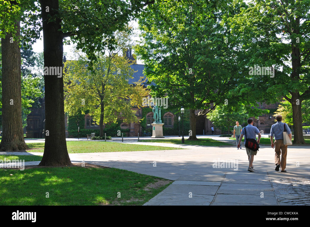 Princeton university campus student hires stock photography and images
