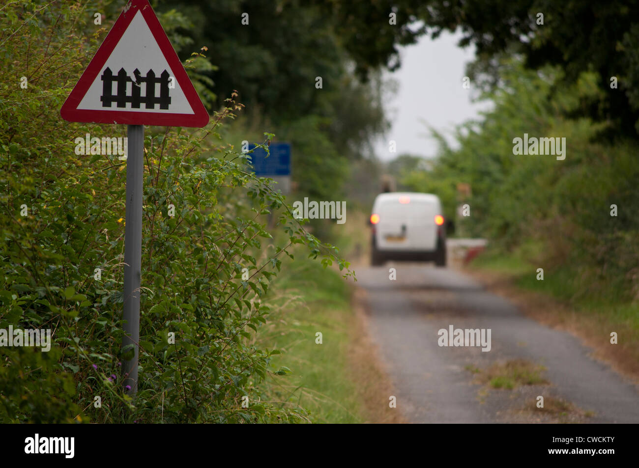 Level Crossing And Sign High Resolution Stock Photography And Images Alamy