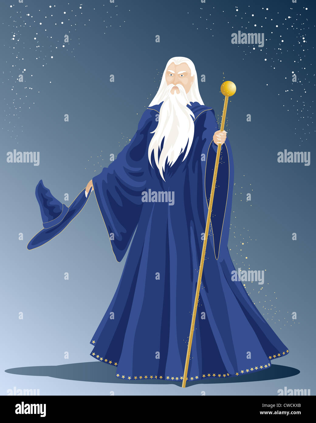 Cloaked Wizard