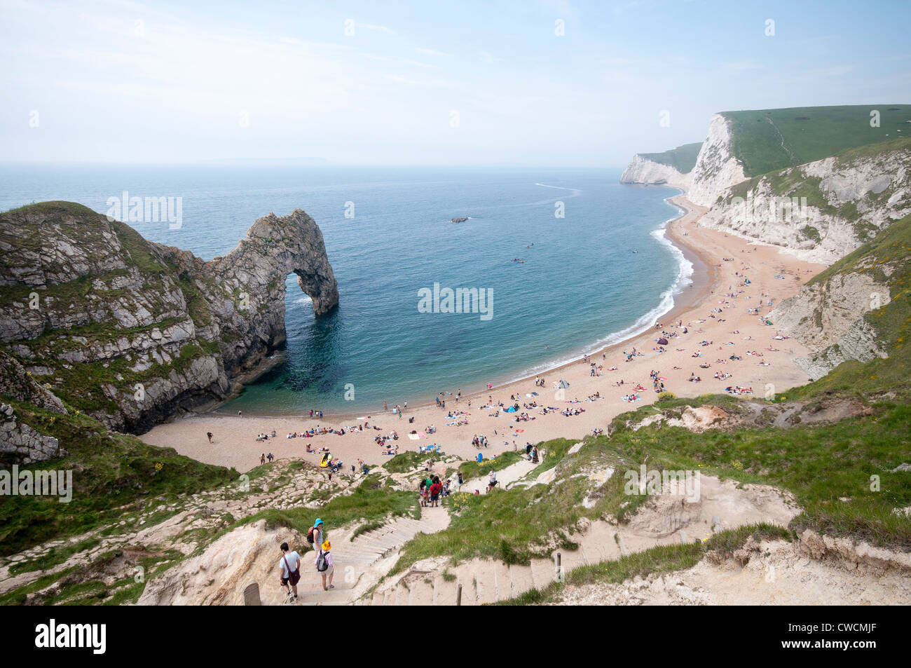 Durdle Door near Lulworth, Dorset, England, UK Stock Photo Alamy