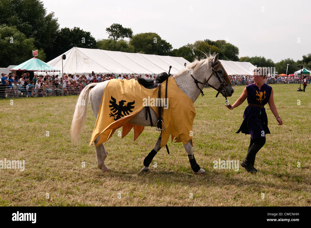 Jousting horse hires stock photography and images Alamy