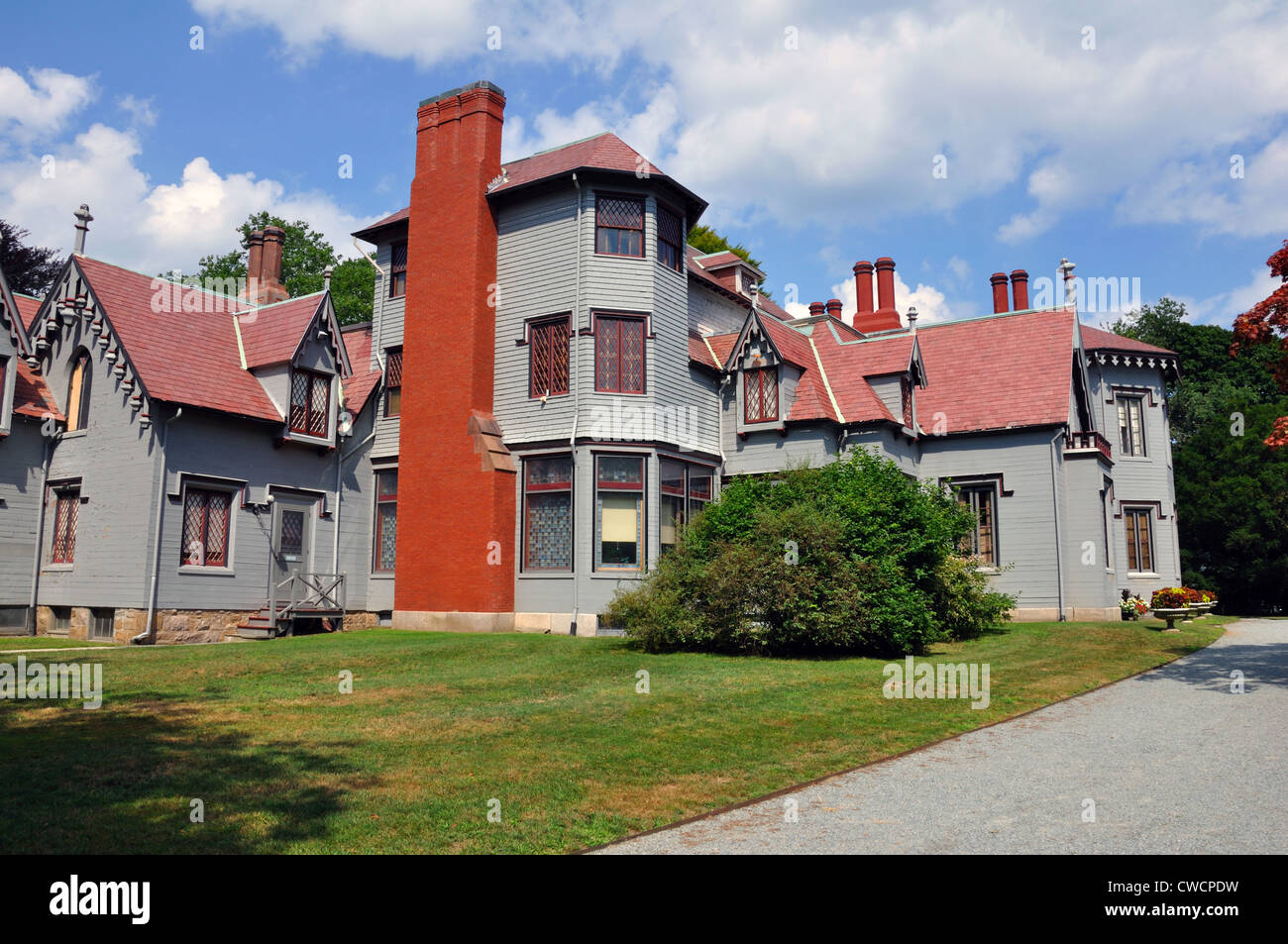 Kingscote mansion, Newport, Rhode Island, USA Stock Photo Alamy