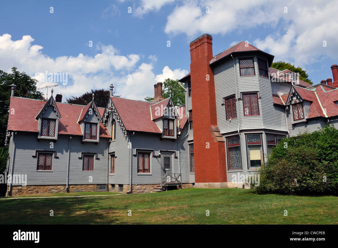 Kingscote mansion, Newport, Rhode Island, USA Stock Photo Alamy
