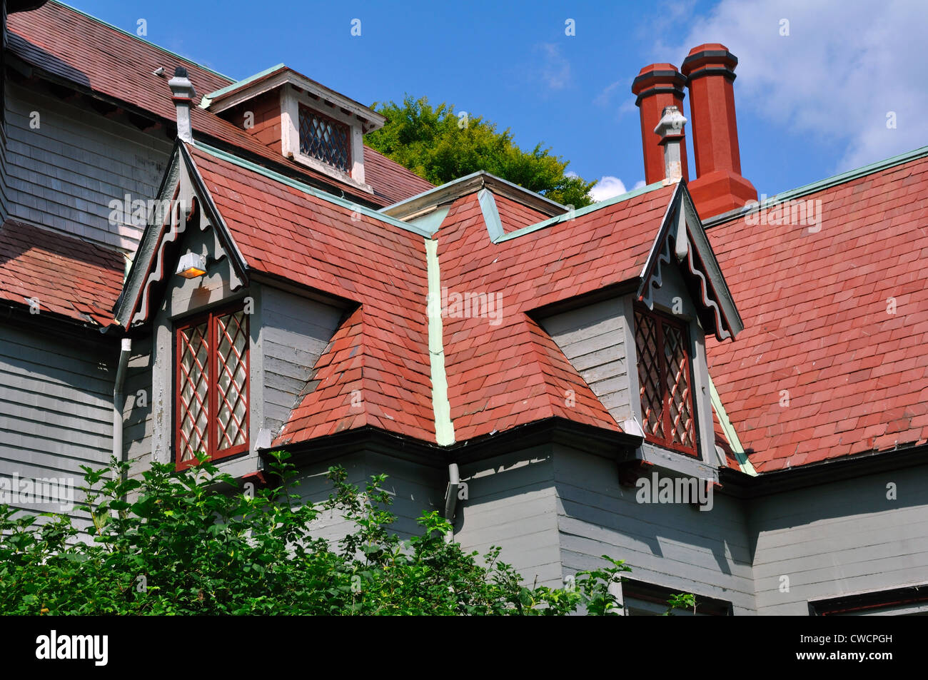 Kingscote mansion, Newport, Rhode Island, USA Stock Photo Alamy
