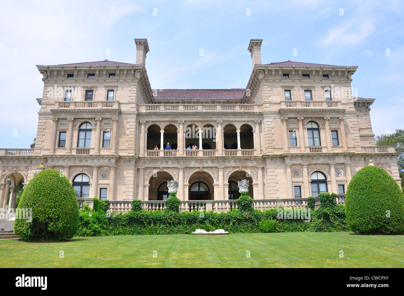 The Breakers mansion, Newport, Rhode Island, USA Stock Photo - Alamy