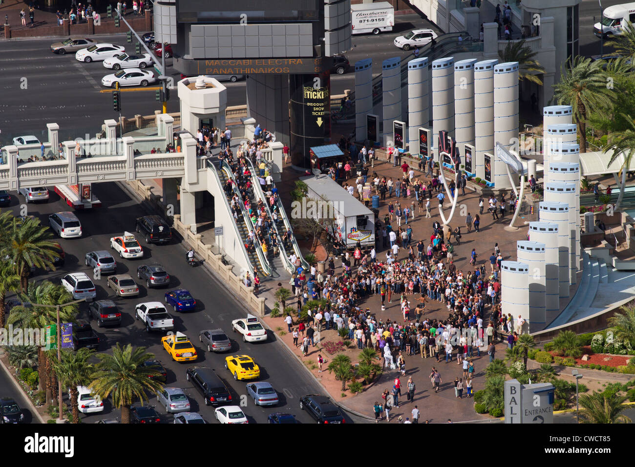 Traffic and congestion, Las Vegas, Nevada Stock Photo Alamy
