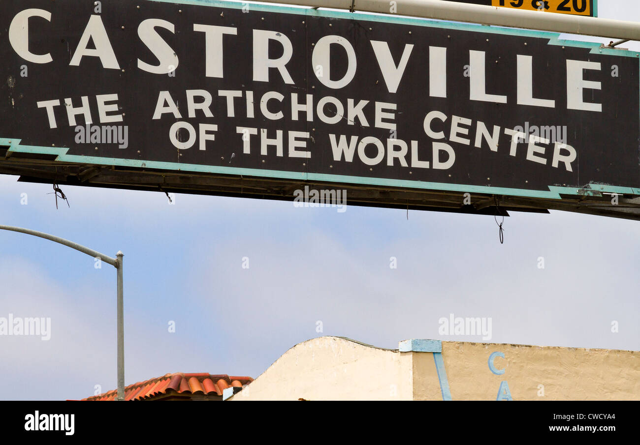 Castroville sign hires stock photography and images Alamy