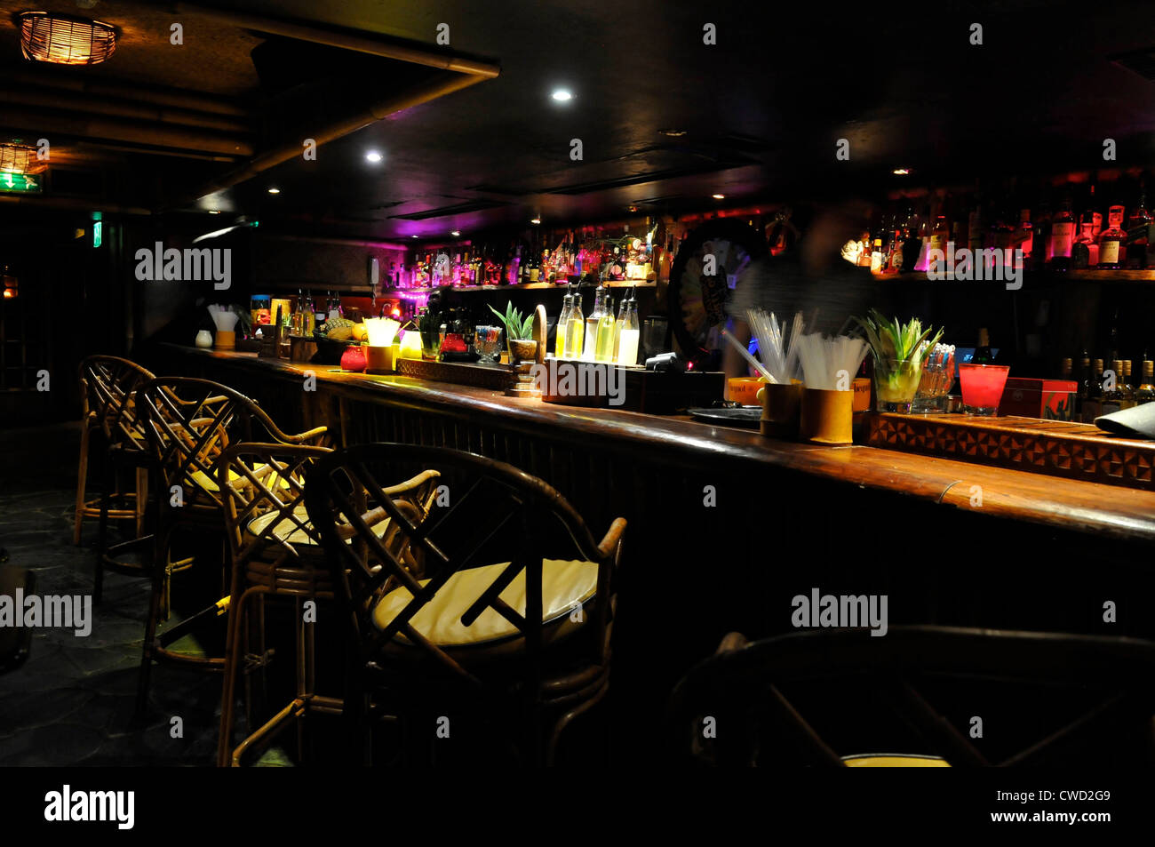 Mahiki london interior hi-res stock photography and images - Alamy