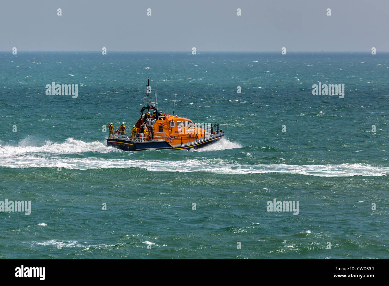 RNLI lifeboat Diamond Jubilee at Eastbourne Stock Photo - Alamy