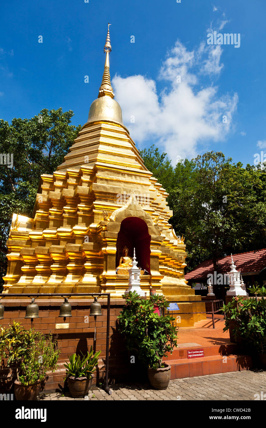 Wat Phan On temple in Chiang Mai, Thailand. Stock Photo