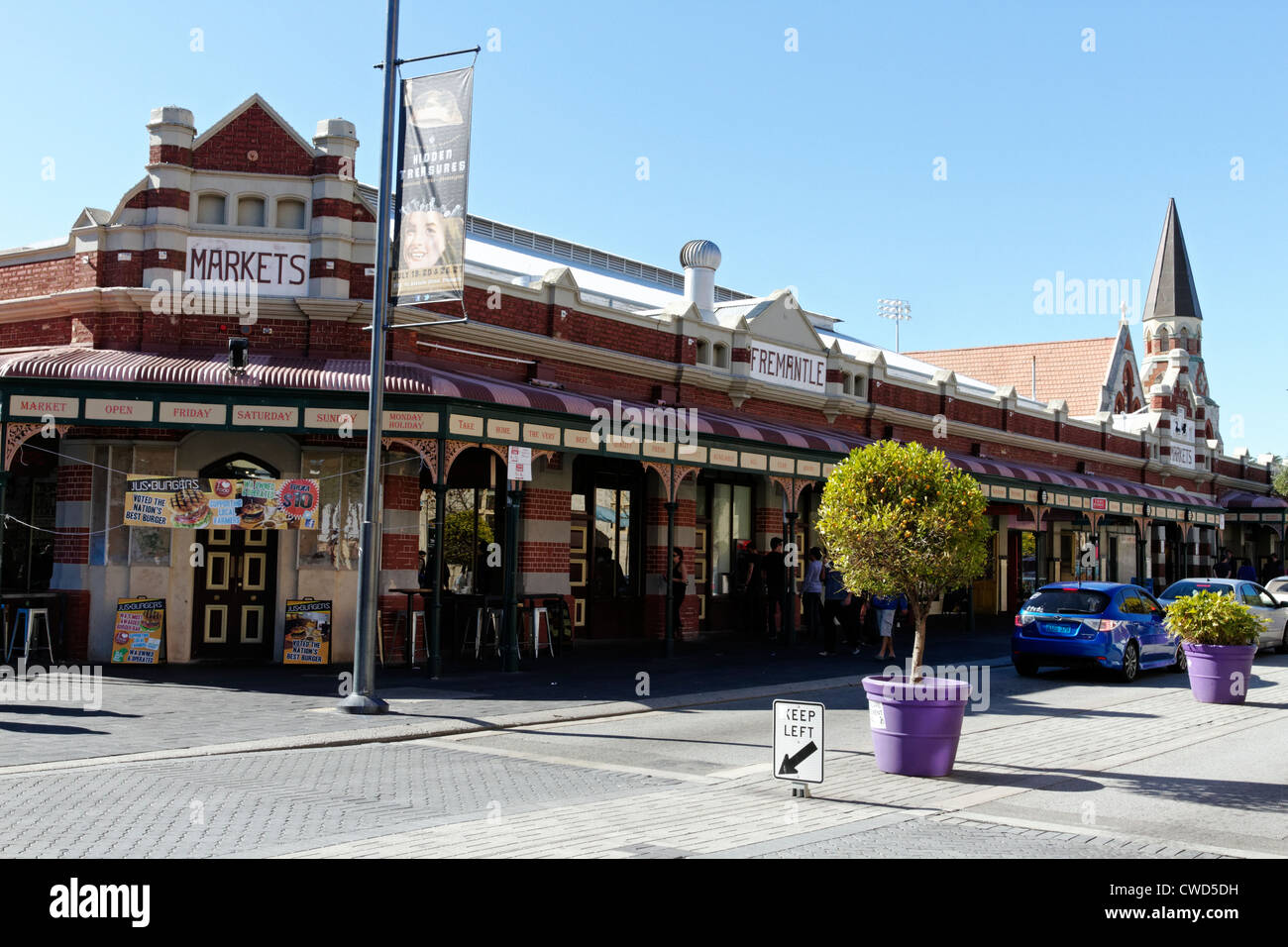 Fremantle markets, South Terrace Fremantle, West Australia Stock Photo