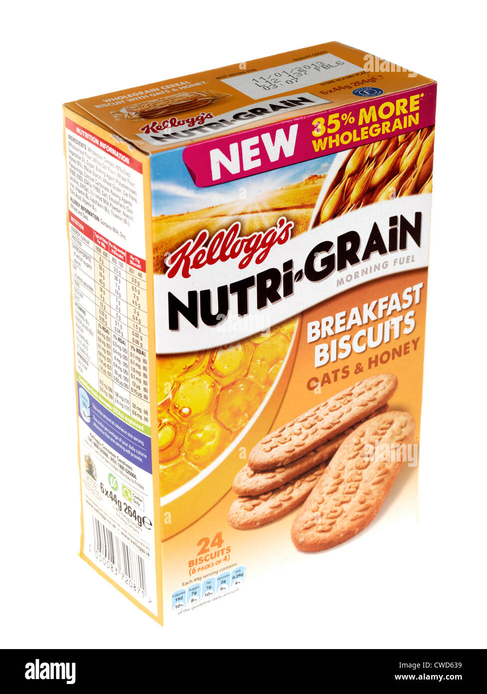 Kellogg's Nutri-Grain Breakfast Bars Stock Photo