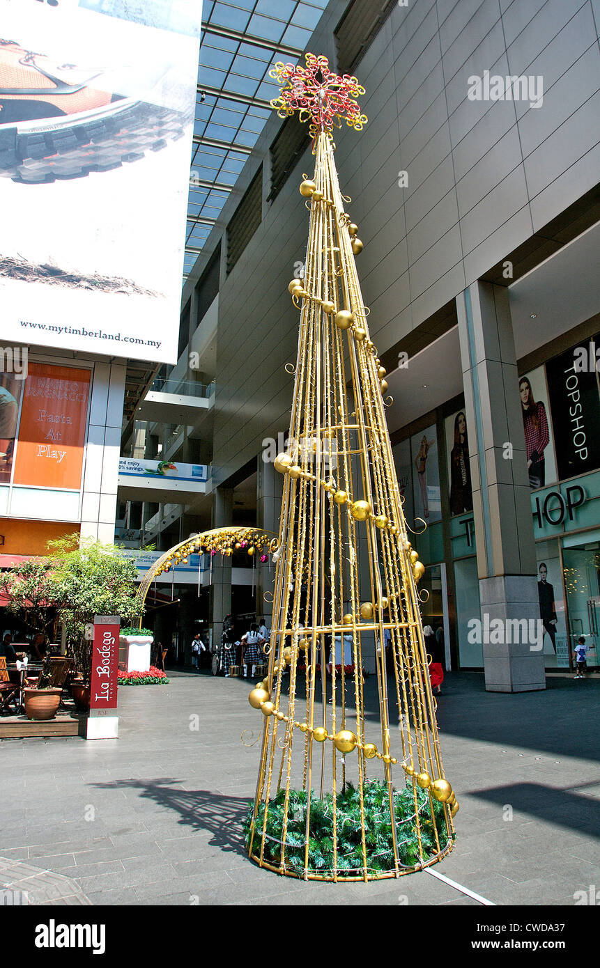 christmas tree Kuala Lumpur Malaysia Asia Stock Photo Alamy