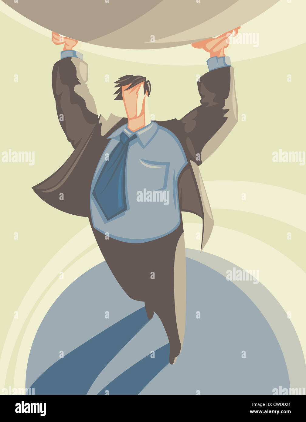 Atlas carrying world hi-res stock photography and images - Alamy