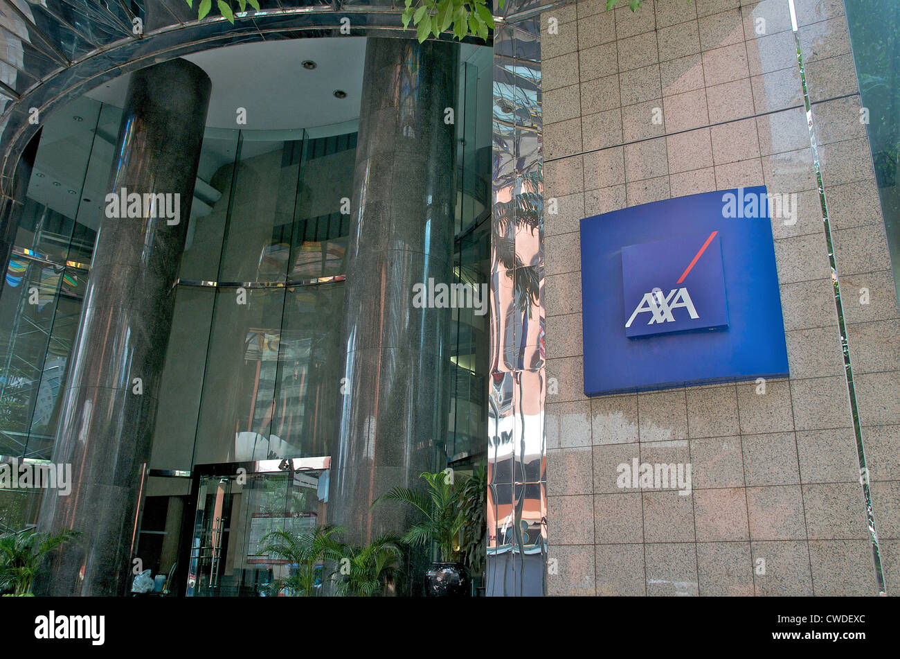 AXA insurances building, Kuala Lumpur, Malaysia, Asia Stock Photo