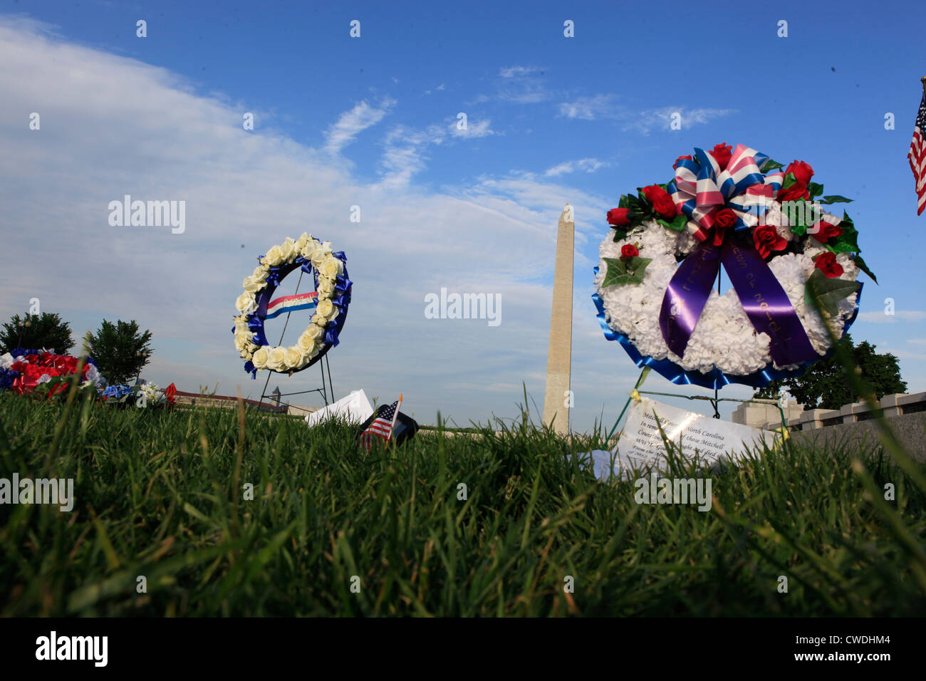 World War two WWII II memorial washington D.C Stock Photo - Alamy
