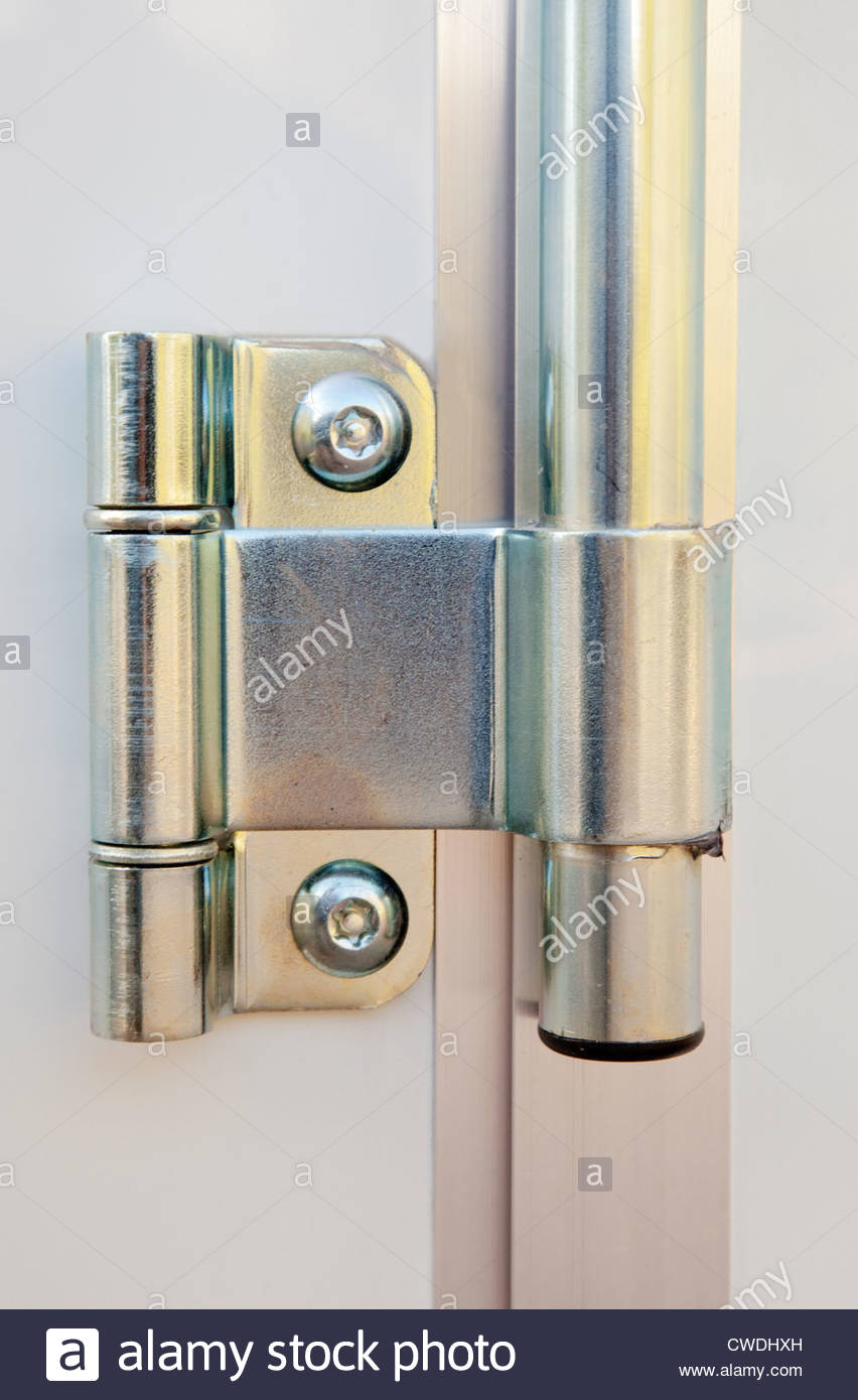 Door Hinges On White Stock Photos Door Hinges On White