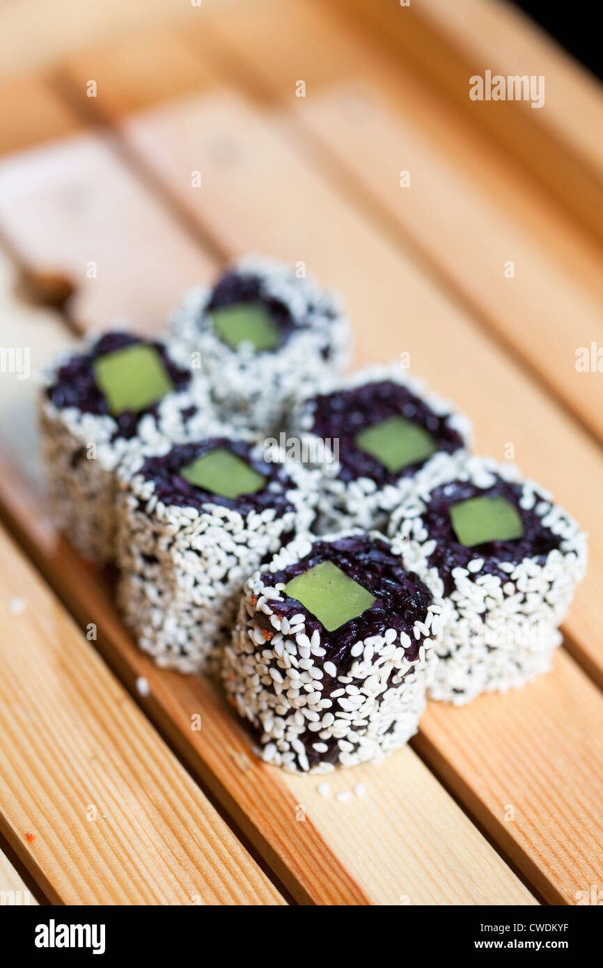 Traditional Japanese food -sushi Stock Photo - Alamy
