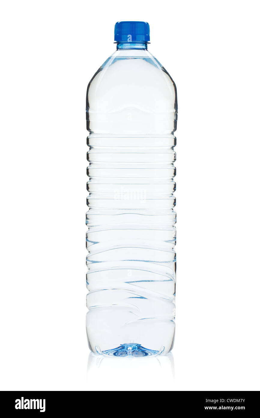 Soda water bottle. Isolated on white background Stock Photo Alamy