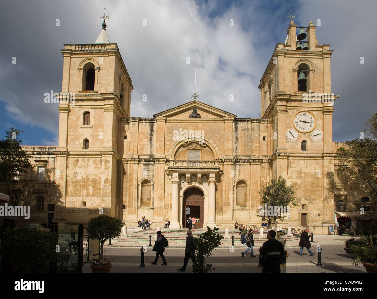 Europe, Malta, La Valletta, cathedral Stock Photo