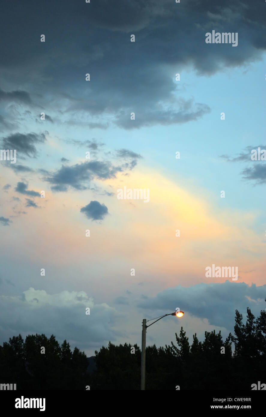 Stormy weather and dark clouds Stock Photo - Alamy