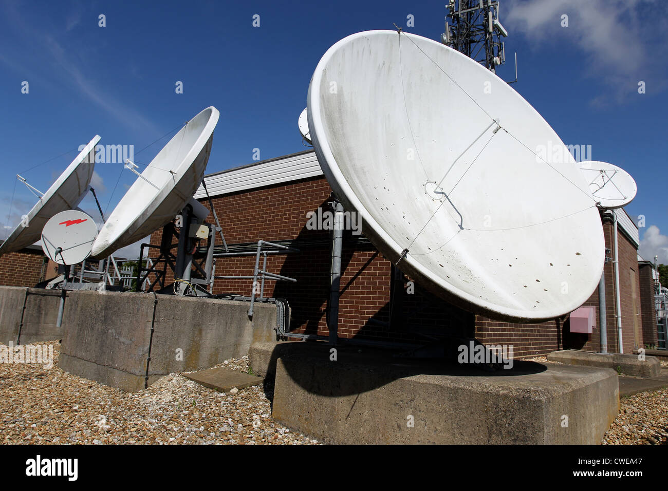 Generic view of Whitehawk Hill Radio Mast in Brighton, East Sussex, UK. Stock Photo