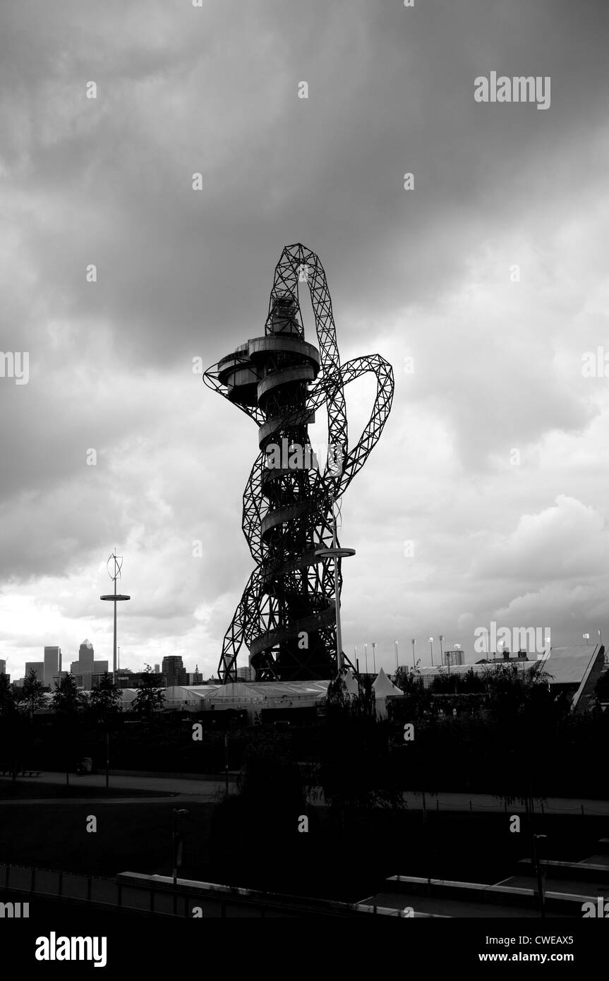 The Orbit Olympic Park London 2012 Stock Photo