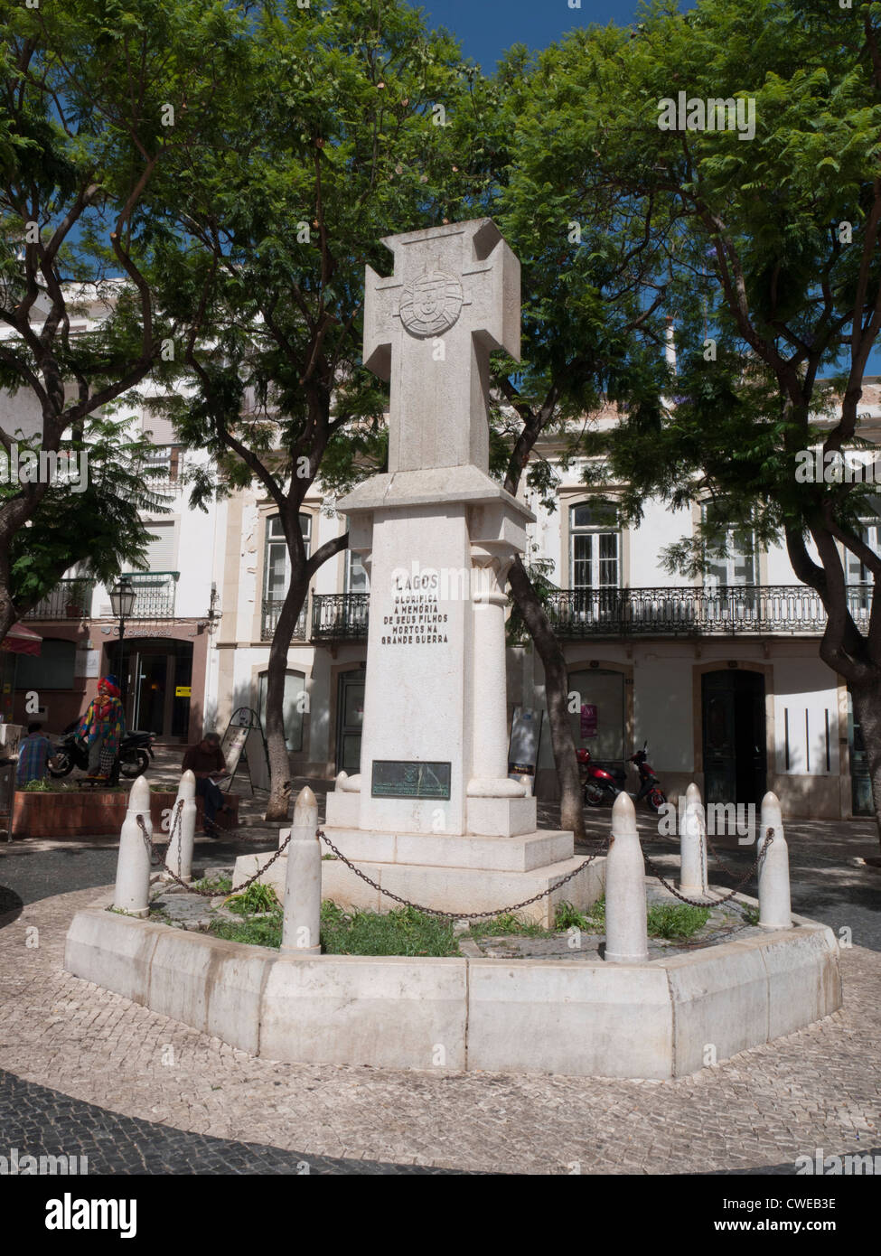 War memorial in Lagos, Portugal Stock Photo Alamy